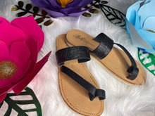 Load image into Gallery viewer, Fani Sandals black