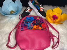 Load image into Gallery viewer, Floral Backpack/Purse
